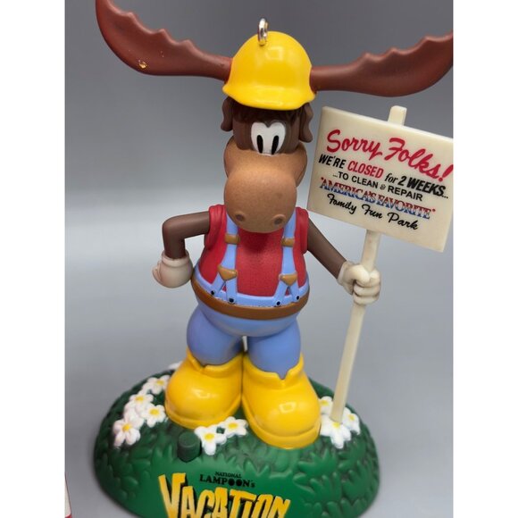 Hallmark National Lampoons Vacation Sorry Folks! Christmas Ornament Magic Sound - Picture 3 of 4